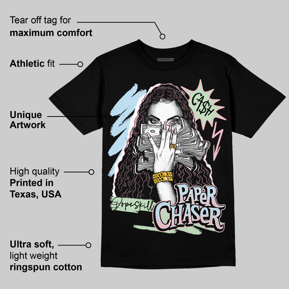 Medium Soft Pink 4s DopeSkill T-Shirt NPC Graphic - Image 3