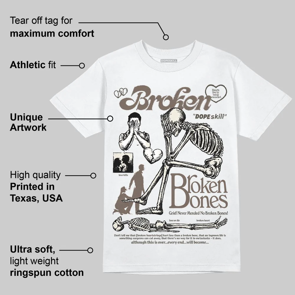 NB 204L “Mushroom” DopeSkill T-Shirt Broken Bones Graphic - Image 3