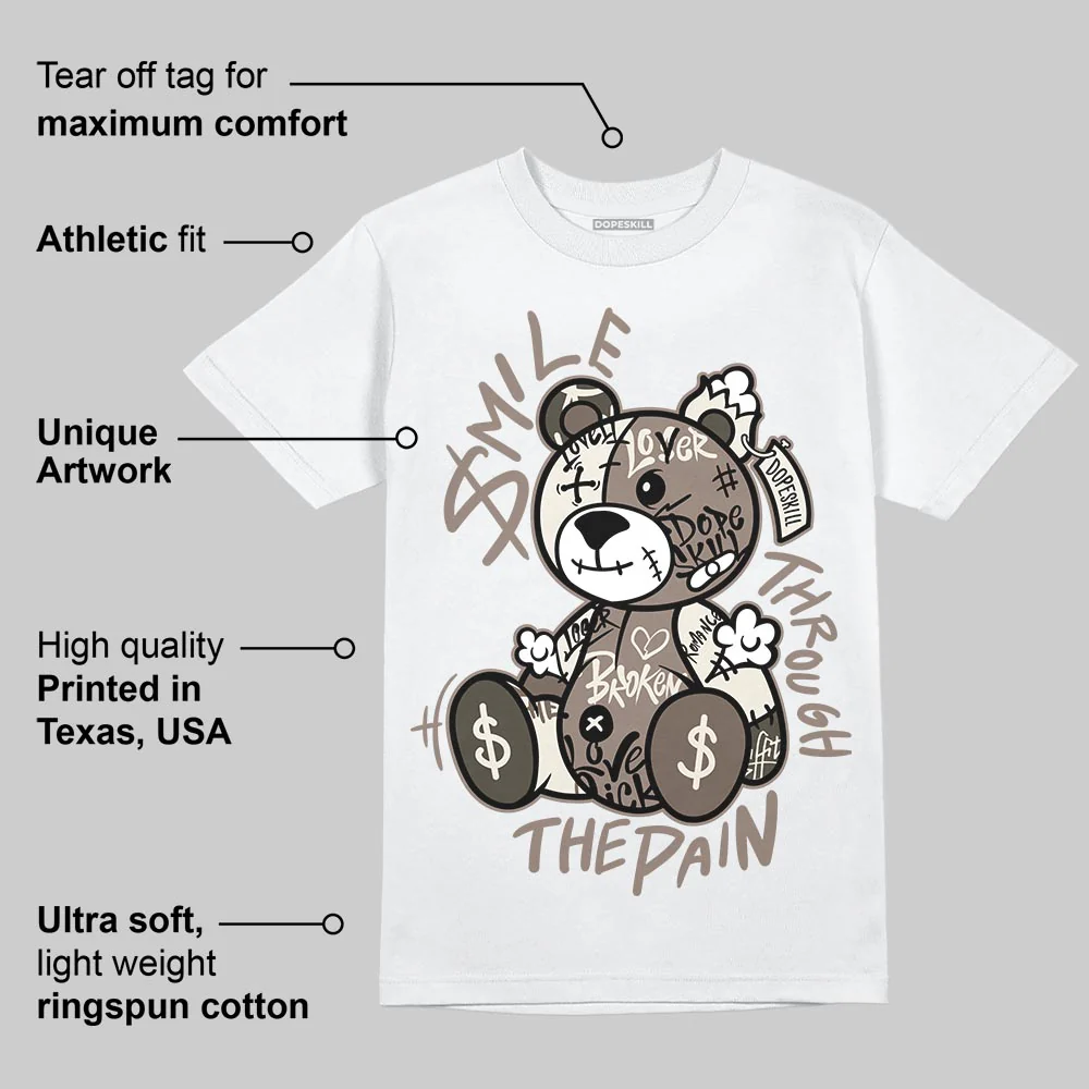 NB 204L “Mushroom” DopeSkill T-Shirt Smile Through The Pain Graphic - Image 3