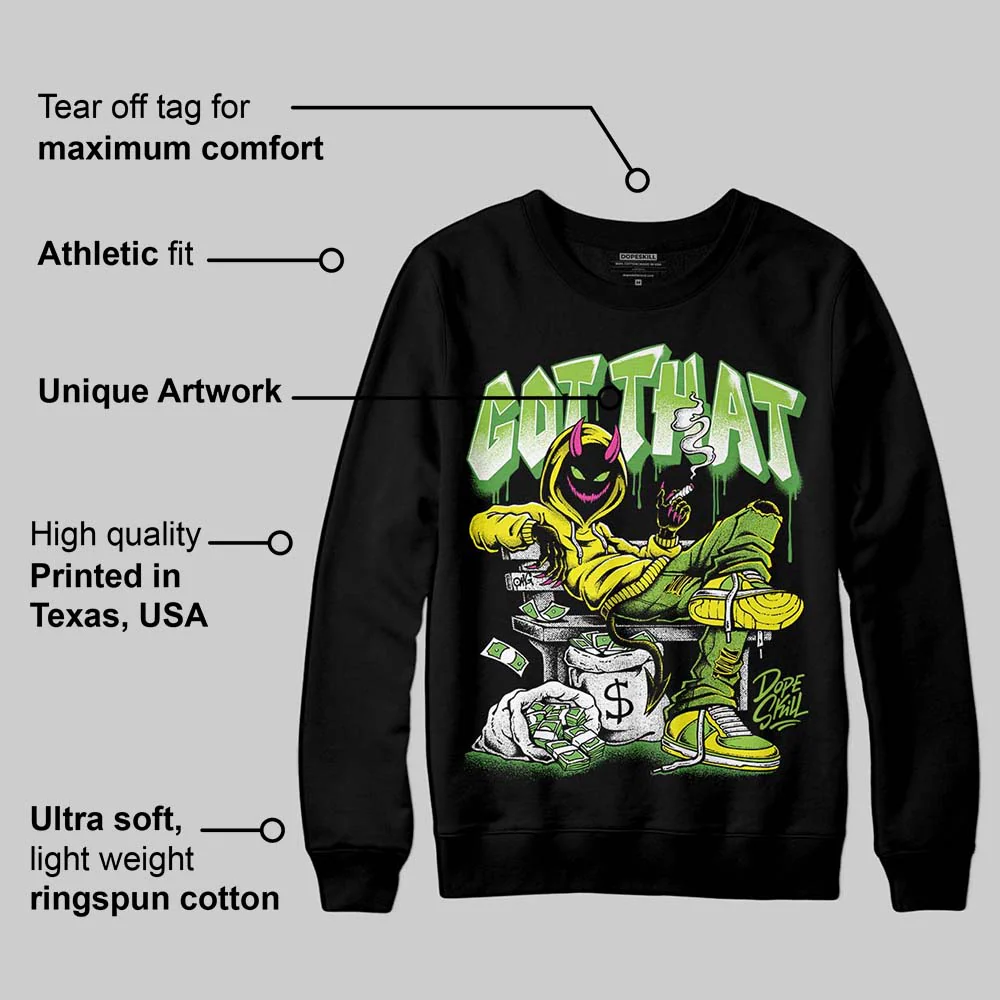 Neon Green Collection DopeSkill Sweatshirt Got That Graphic - Image 3