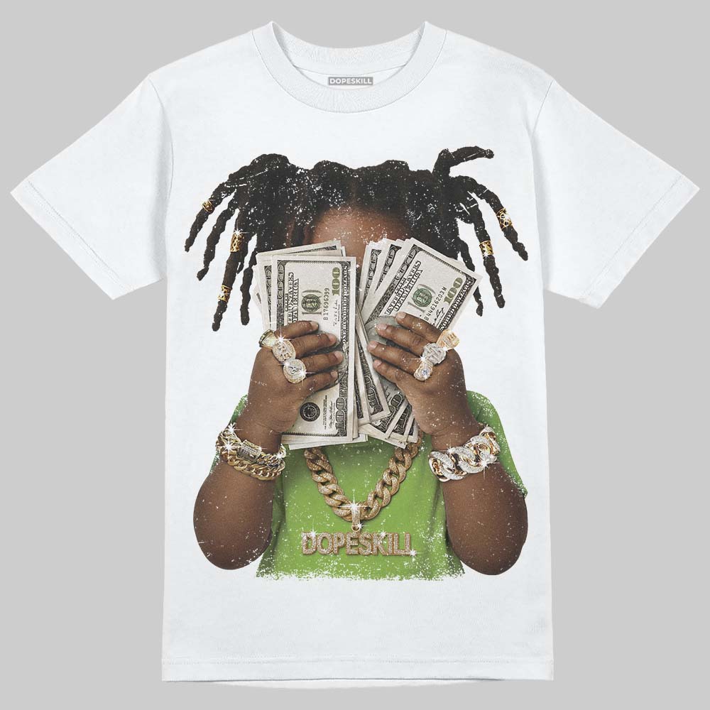 Neon Green Collection DopeSkill T-Shirt Rich Youth Graphic - Image 2