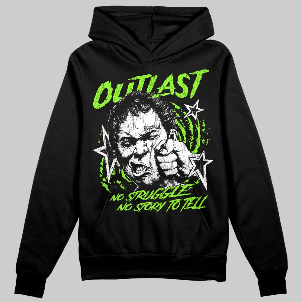 Neon Green 'Outlast' DopeSkill Graphic Hoodie