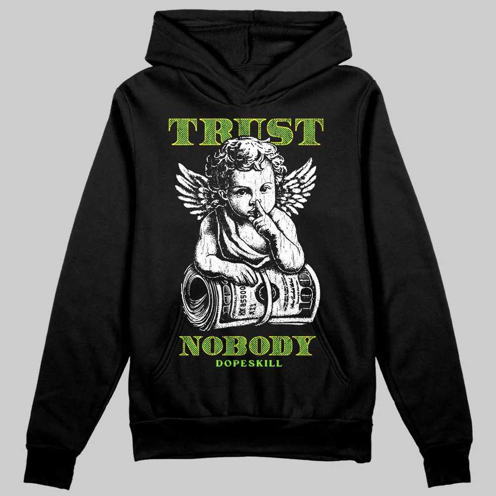 Neon Green 'Trust Nobody' DopeSkill Graphic Hoodie
