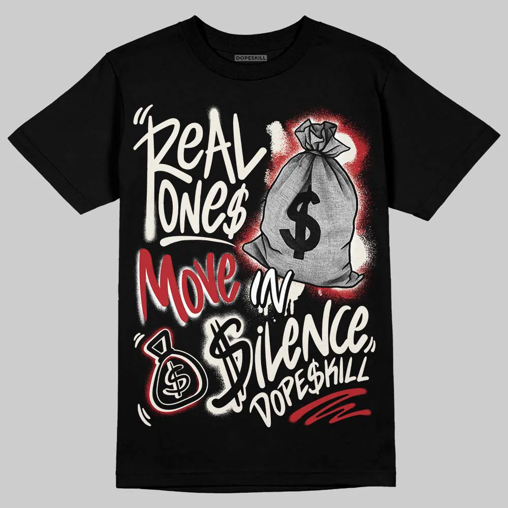 Nigel Sylvester x “Nitro” 1s DopeSkill T-Shirt Real Ones Move In Silence Graphic - Image 2