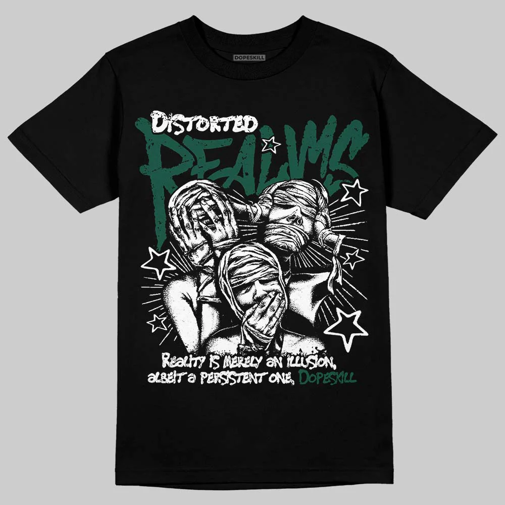 OG “Fir” 1s DopeSkill T-Shirt Distorted Realms Graphic - Image 2