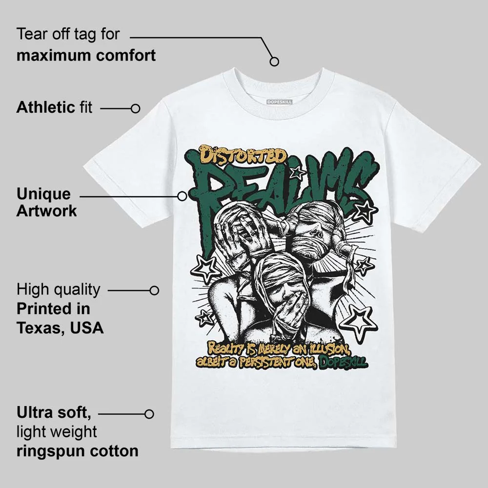 OG “Fir” 1s DopeSkill T-Shirt Distorted Realms Graphic - Image 3