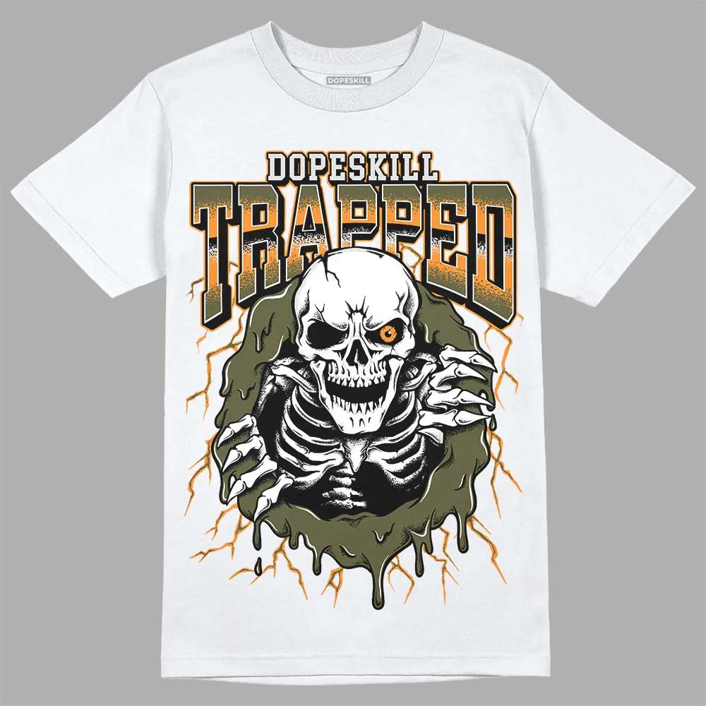 Olive 5s DopeSkill T-Shirt Trapped Halloween Graphic