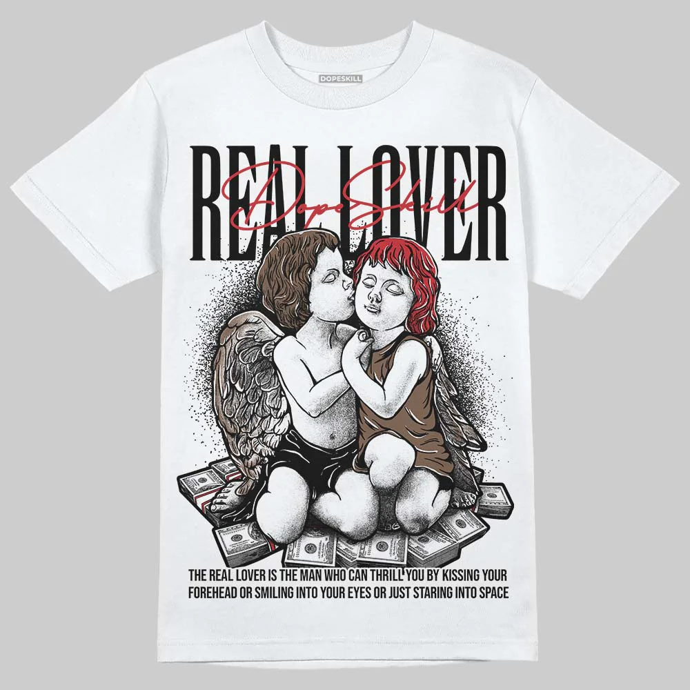 Olive 9s DopeSkill T-Shirt Real Lover Graphic