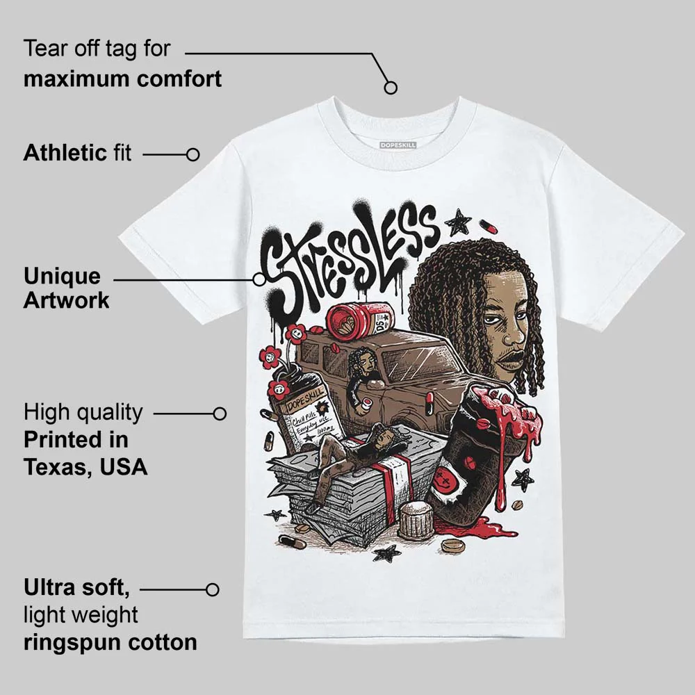 Olive 9s DopeSkill T-Shirt Stressless Graphic - Image 3