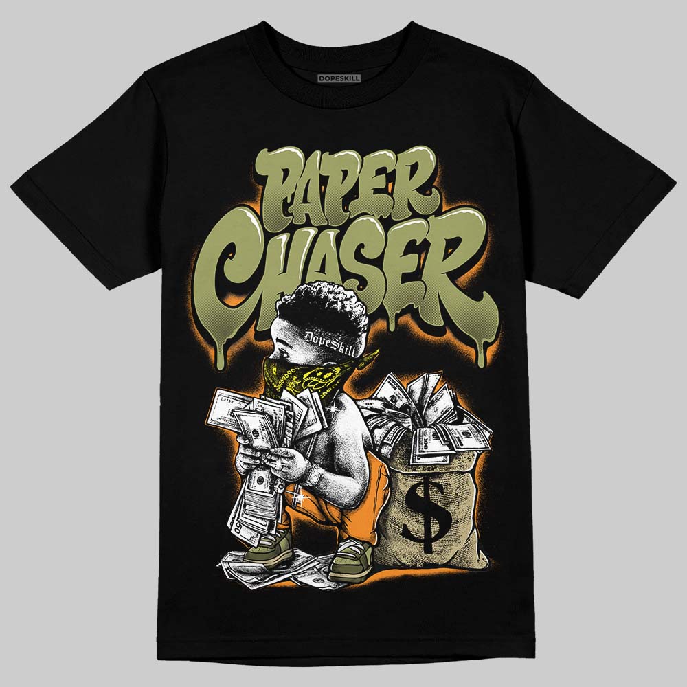 Olive 'Paper Chaser Boy' DopeSkill Graphic T-Shirt - Image 2