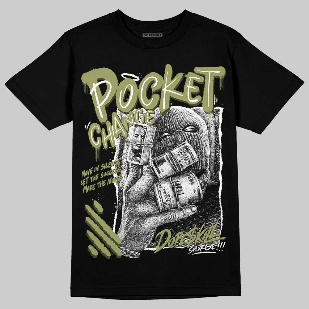 Olive Collection DopeSkill T-Shirt Pocket Change Graphic - Image 2