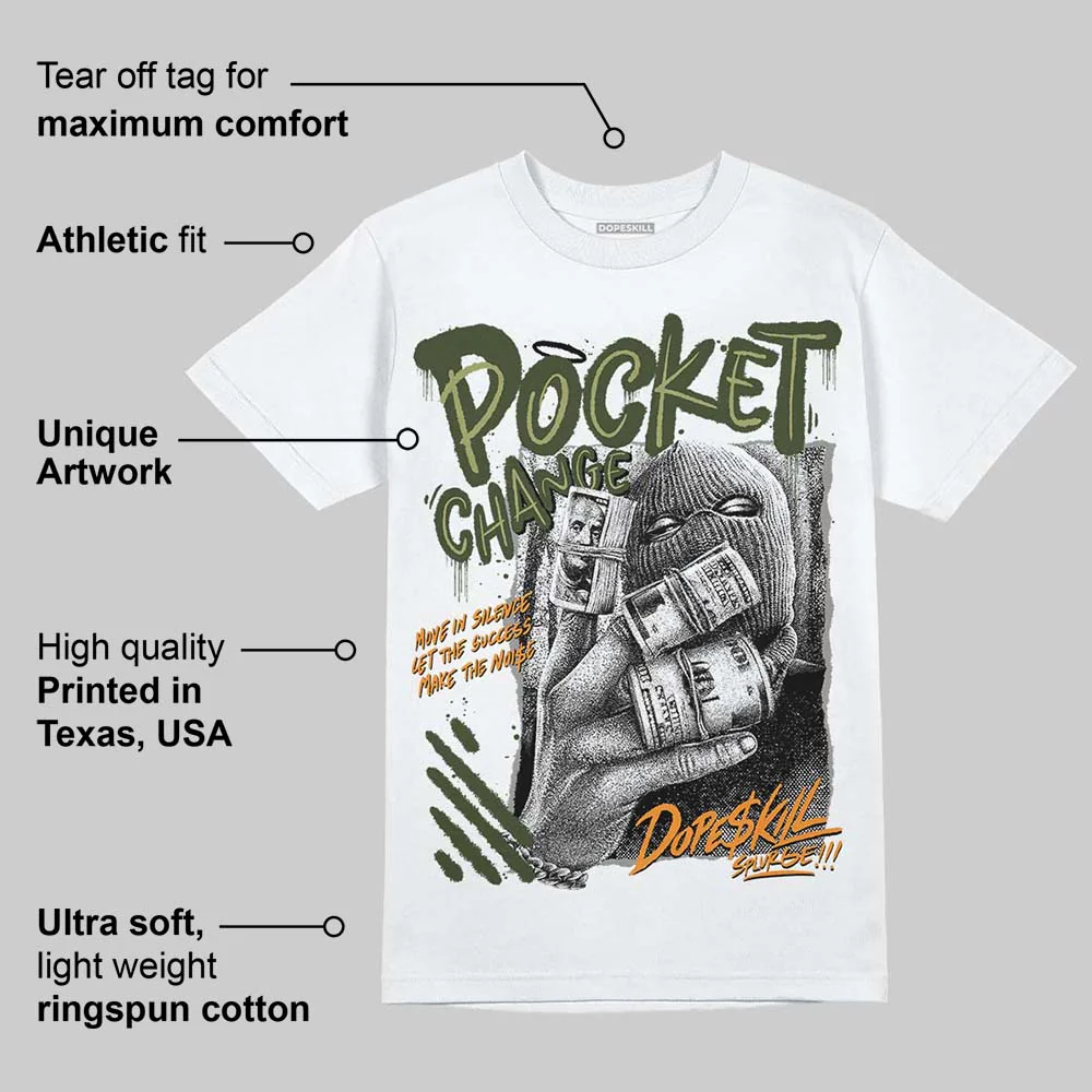 Olive Collection DopeSkill T-Shirt Pocket Change Graphic - Image 4