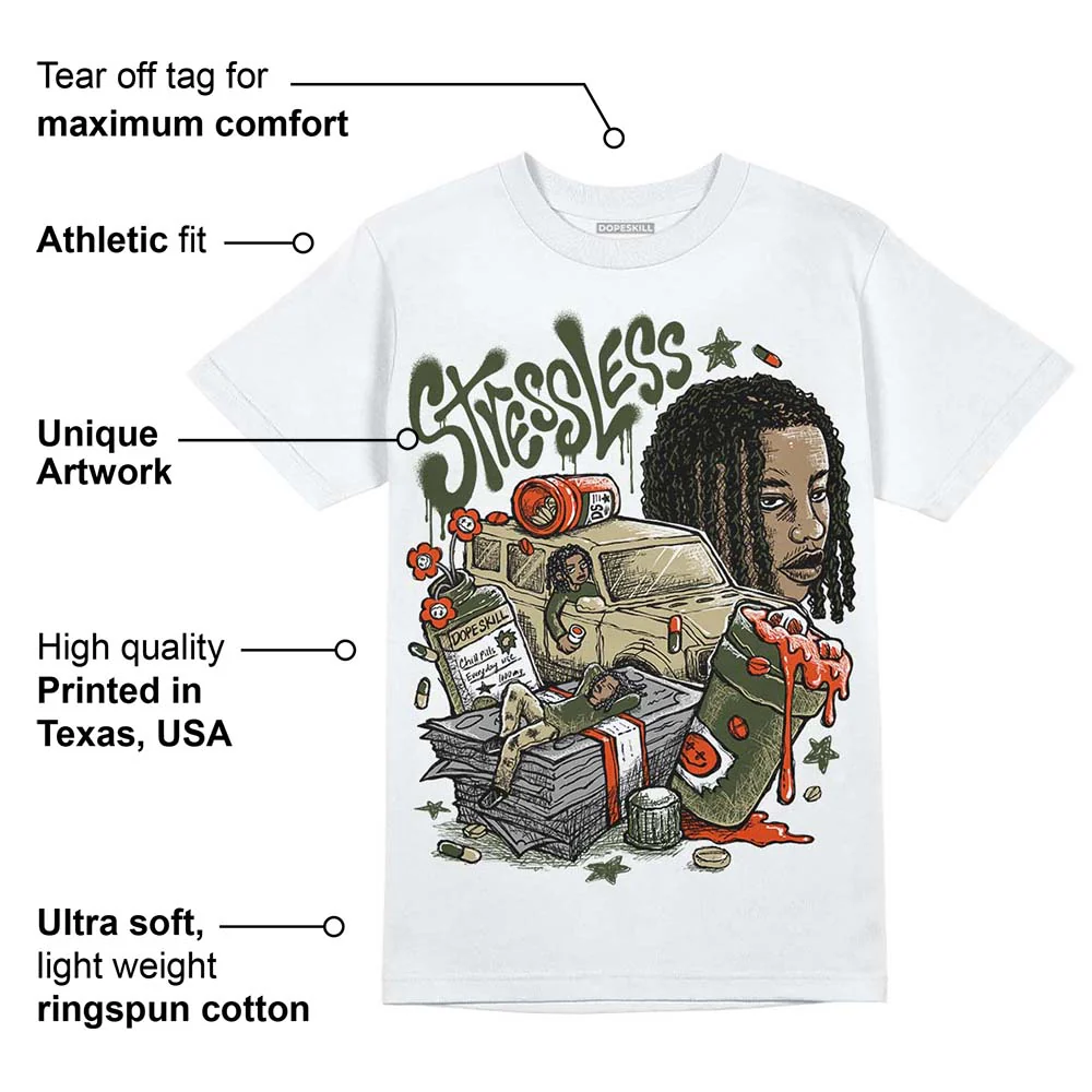 Olive Collection DopeSkill T-Shirt Stressless Graphic - Image 3