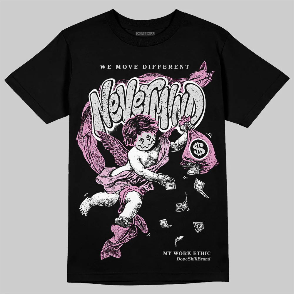 Orchid 4s DopeSkill T-Shirt Nevermind Graphic - Image 2