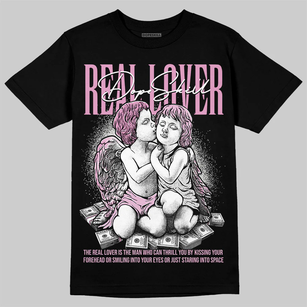 Orchid 4s DopeSkill T-Shirt Real Lover Graphic - Image 2