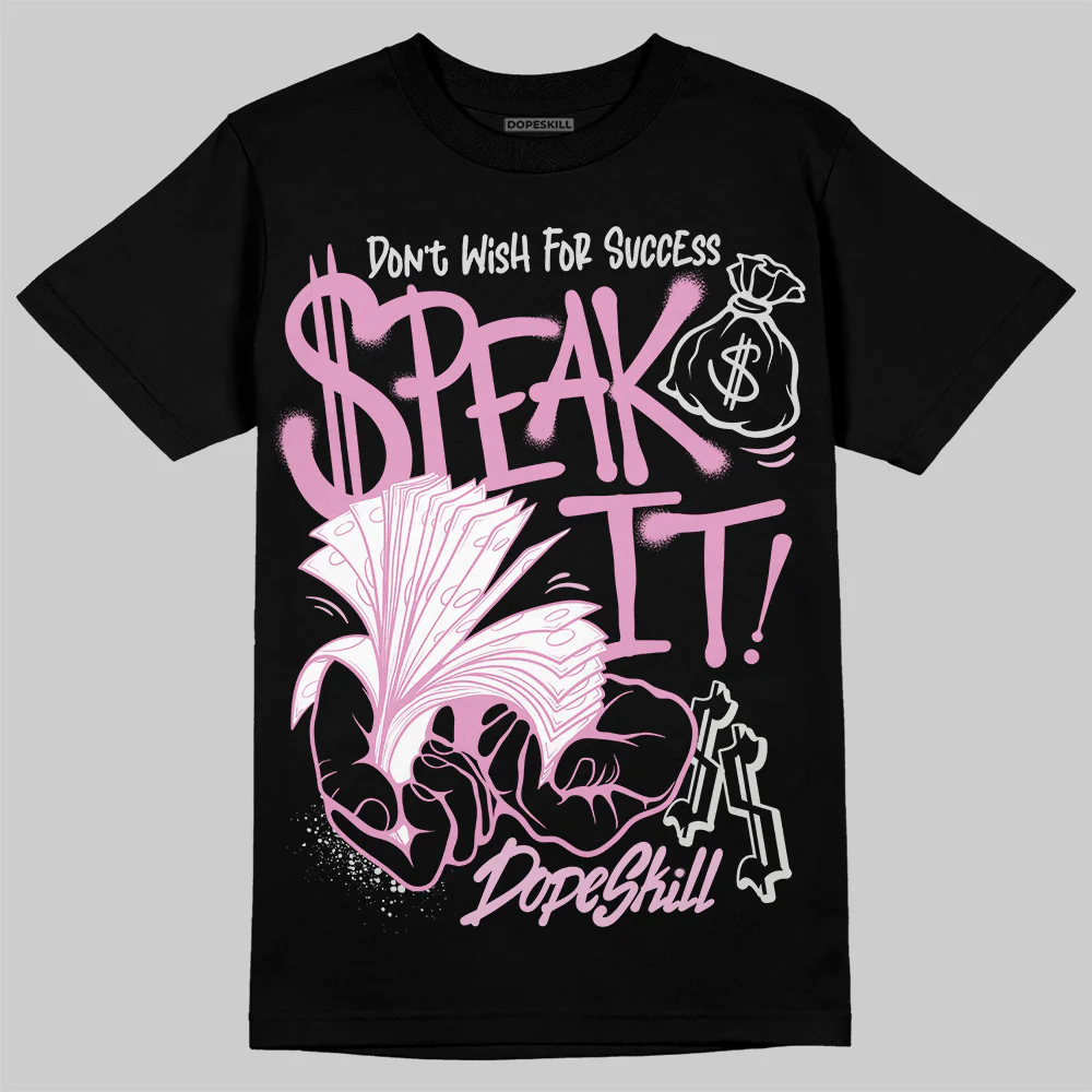 Orchid 4s DopeSkill T-Shirt Speak It Graphic - Image 2