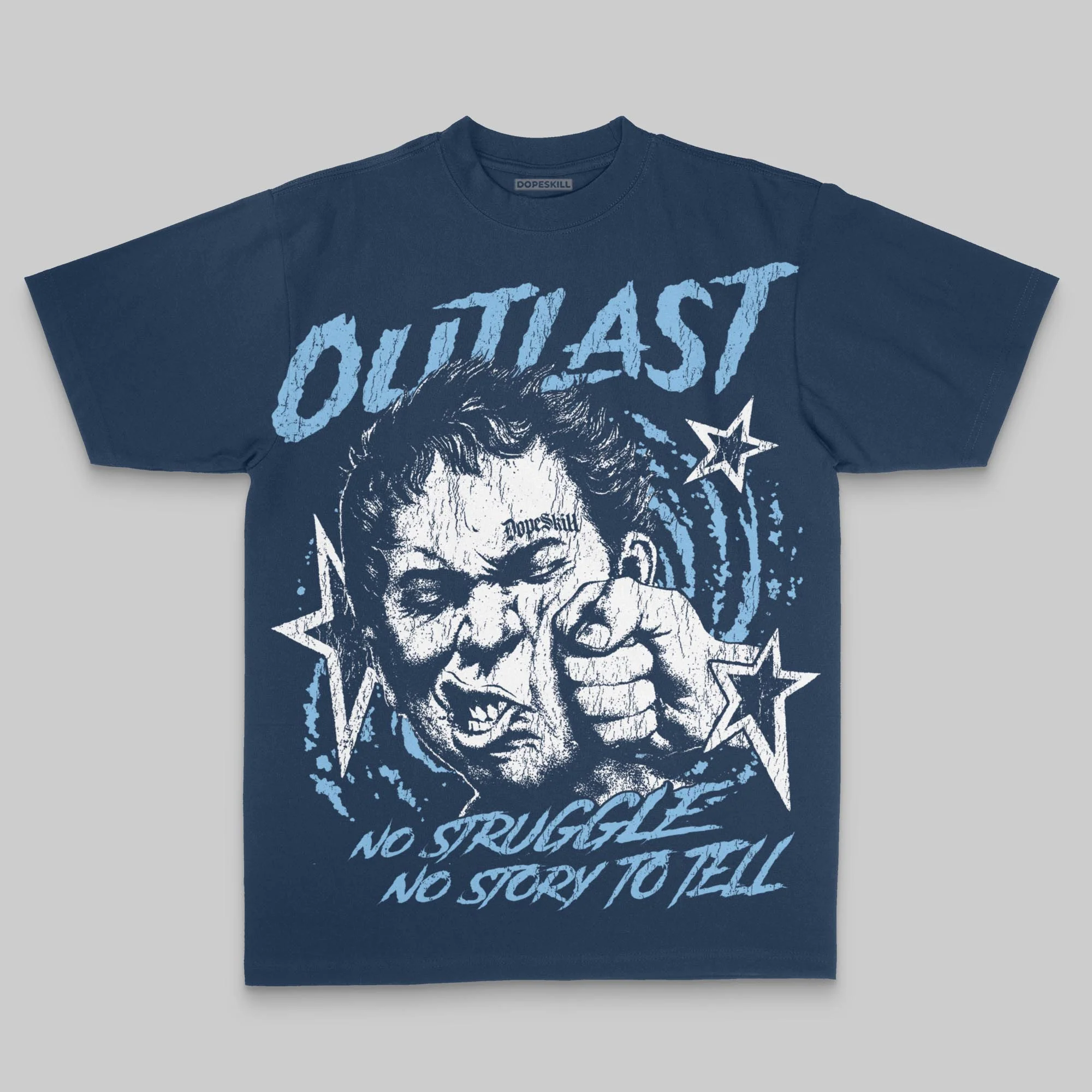 Outlast Oversize Print DopeSkill T-shirt - Image 6