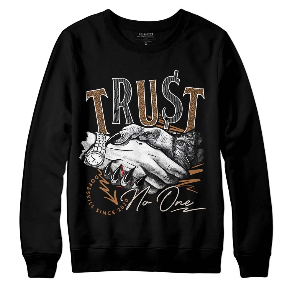 Palomino 3s DopeSkill Sweatshirt Trust No One Graphic - Image 2