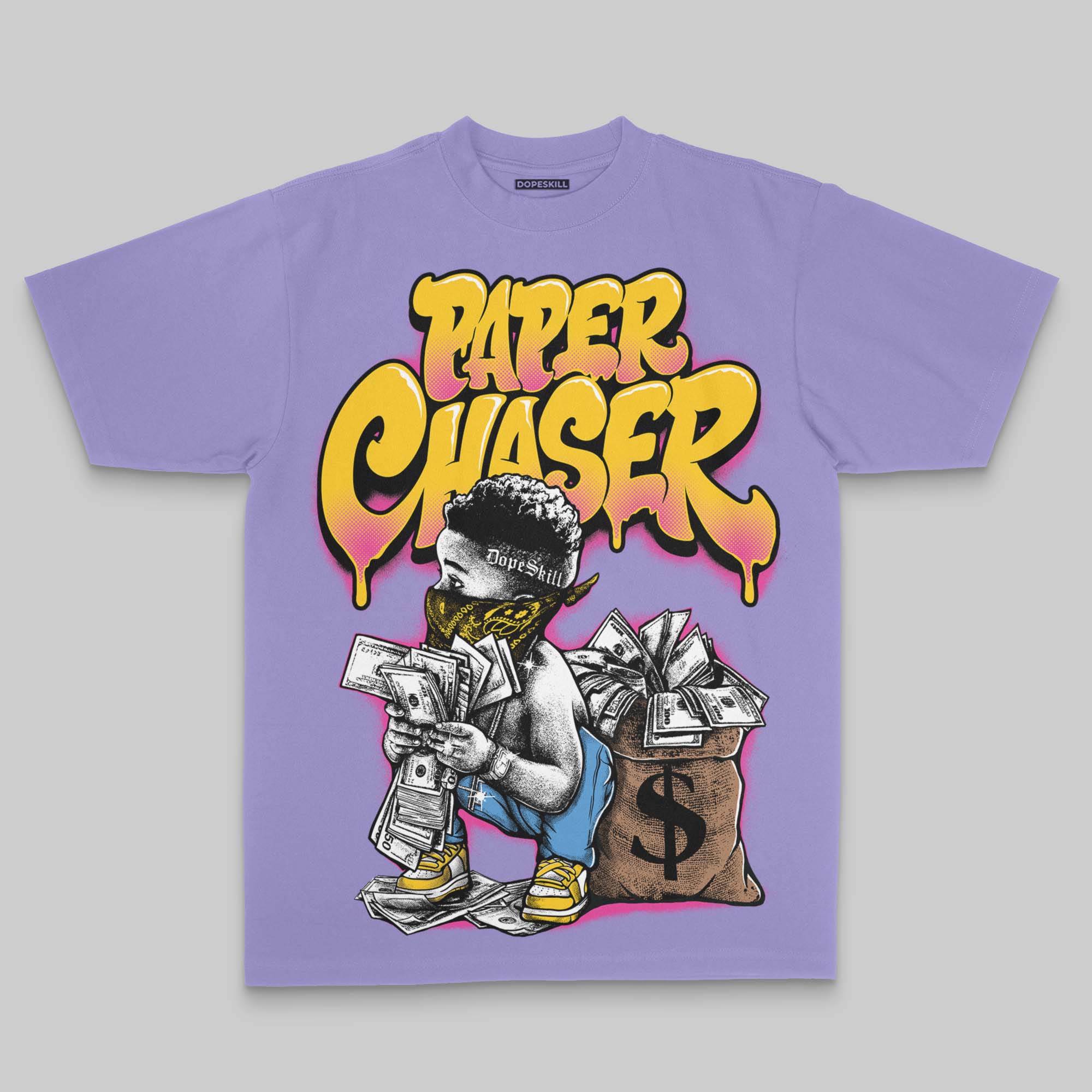 Paper Chaser Boy Oversize Print DopeSkill T-shirt - Image 12