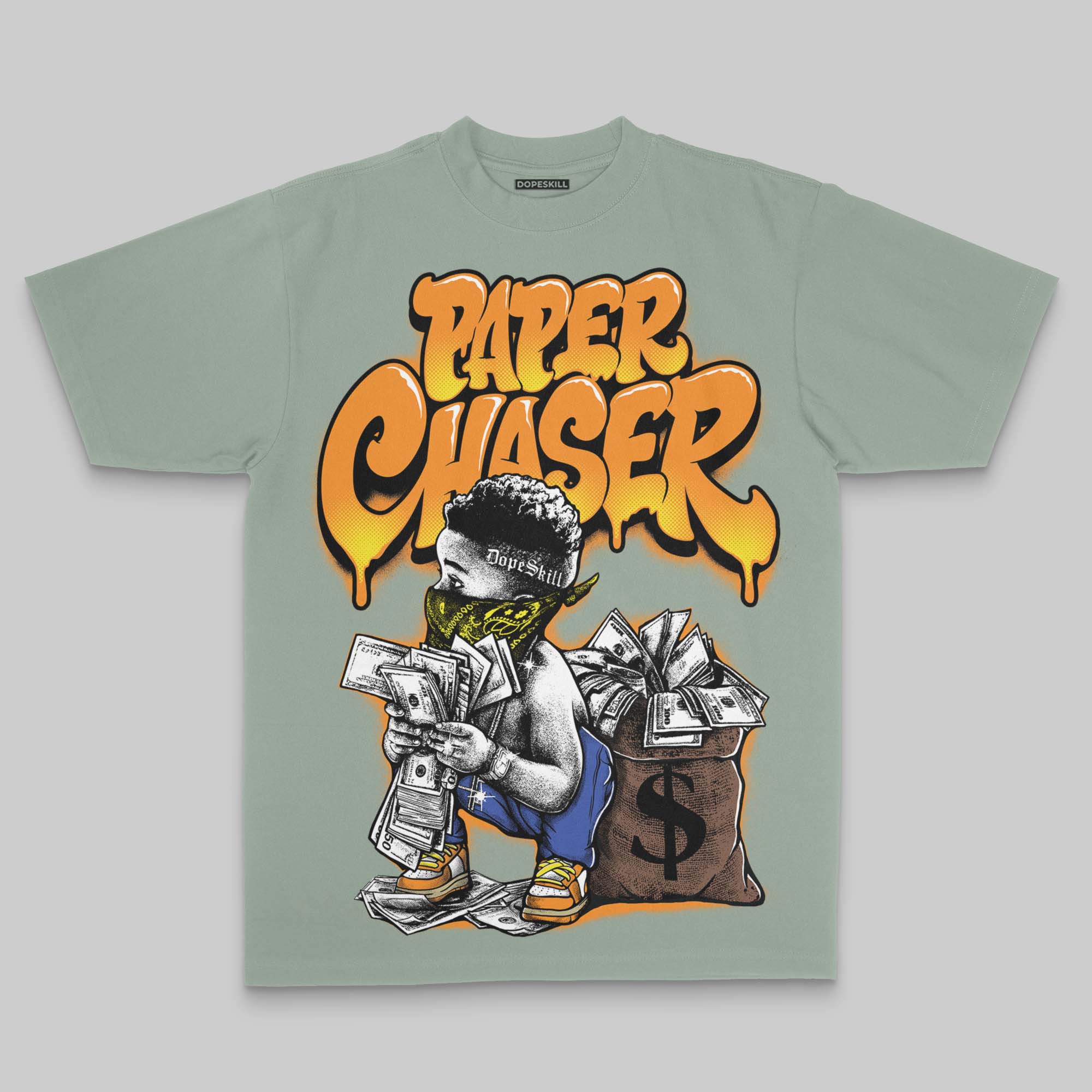 Paper Chaser Boy Oversize Print DopeSkill T-shirt - Image 7