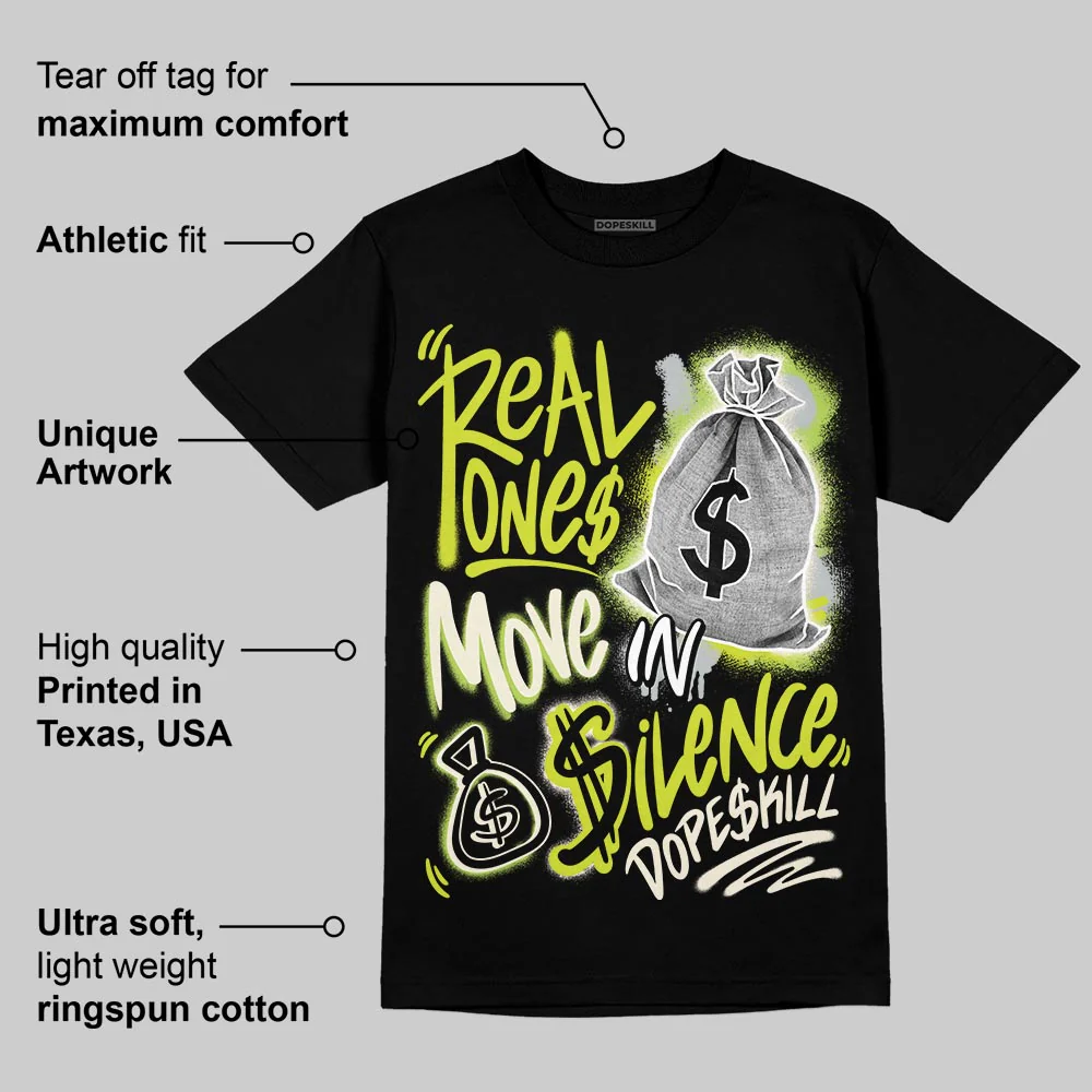 Patta x Max 90 “Cyber” DopeSkill T-Shirt Real Ones Move In Silence Graphic - Image 3