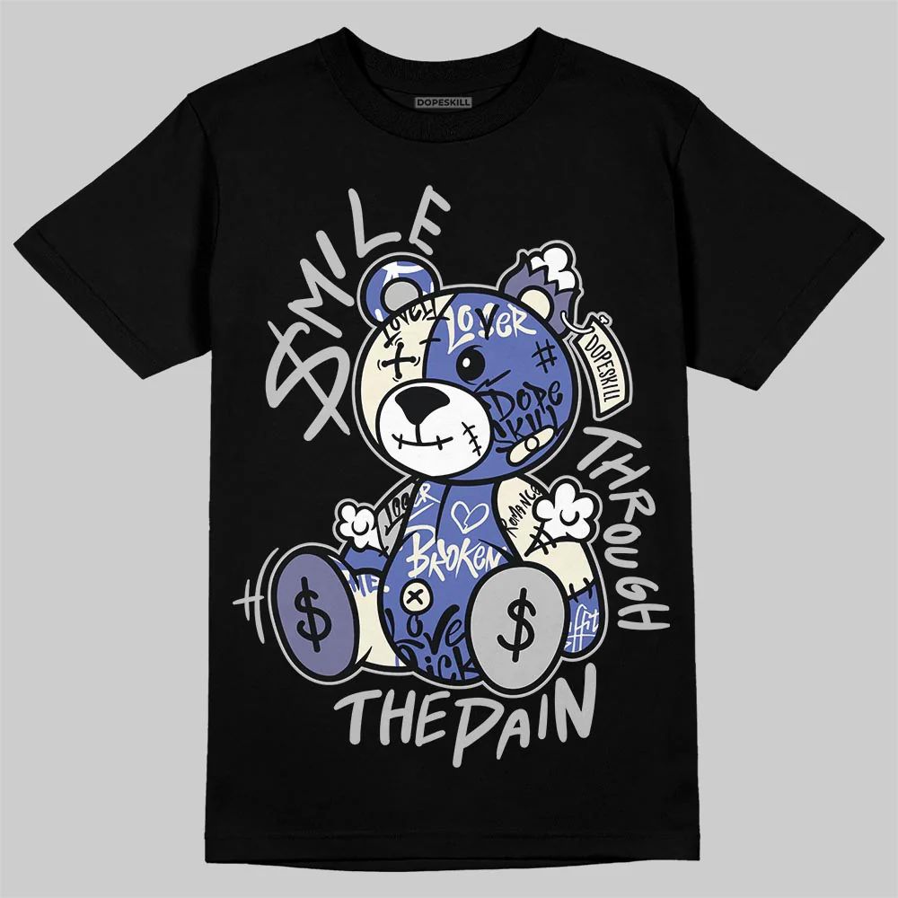 Patta x Max 90 “Sapphire” DopeSkill T-Shirt Smile Through The Pain Graphic - Image 2