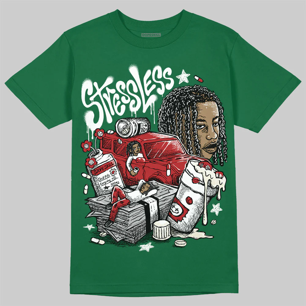 Pine Green 13s DopeSkill T-Shirt Stressless Graphic - Image 3