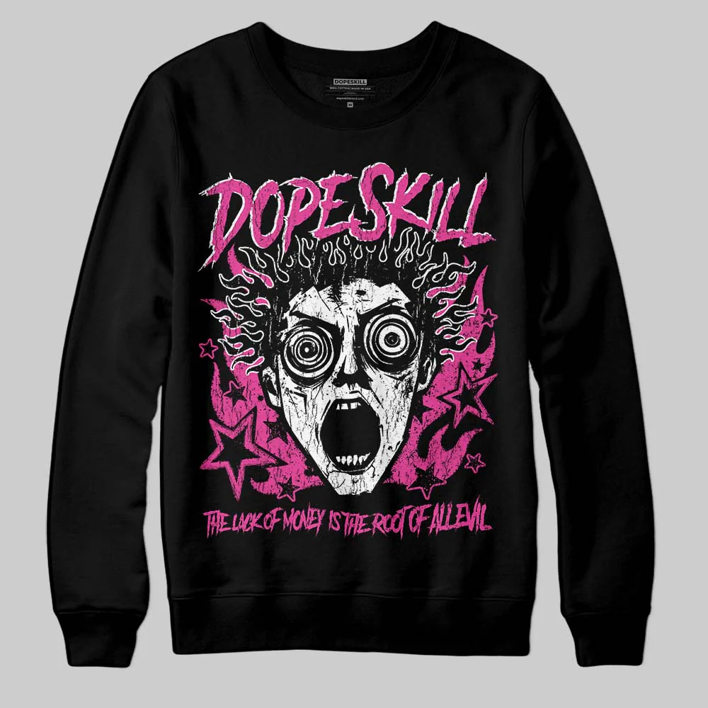 Pink Collection DopeSkill Sweatshirt Root of Evil Graphic - Image 2