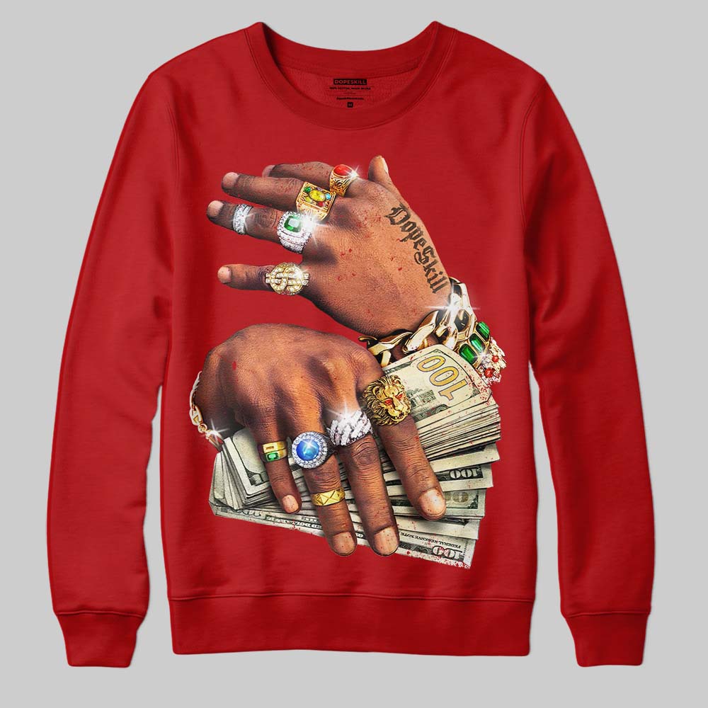 'Prosperous Hands' DopeSkill Graphic Sweatshirt - Image 3