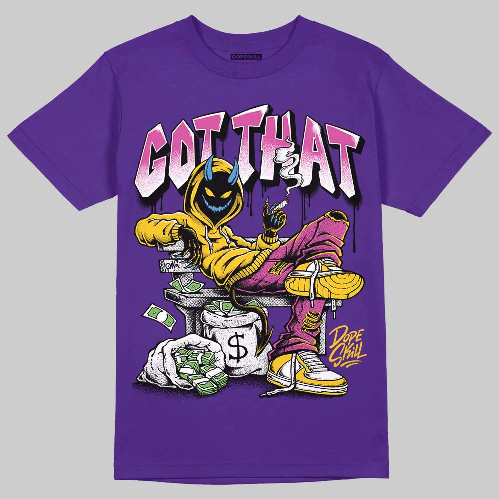 PURPLE Collection DopeSkill T-Shirt Got That Graphic - Image 3