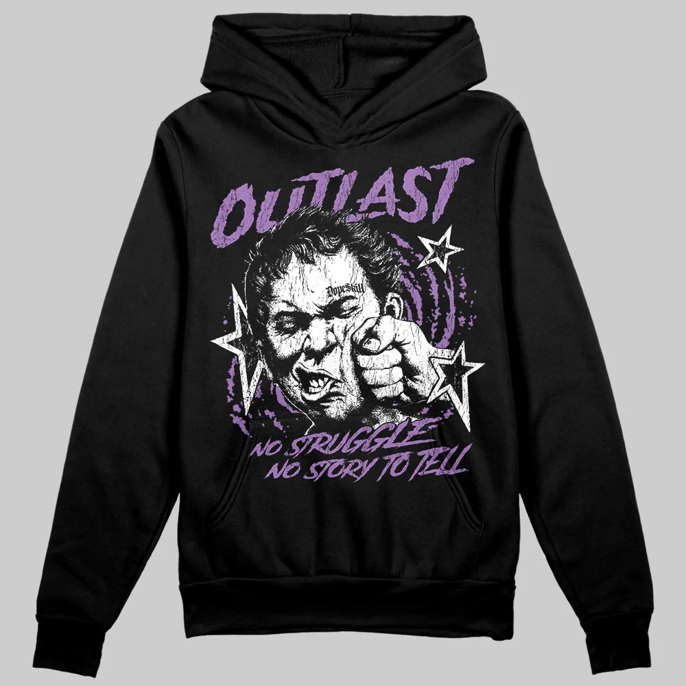 PURPLE 'Outlast' DopeSkill Graphic Hoodie
