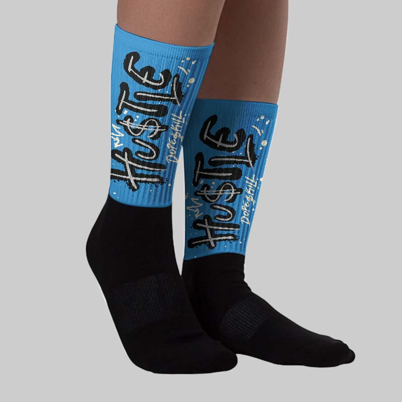 Rare Air 3s DopeSkill Sublimated Sock Hustle Graphic - Image 2