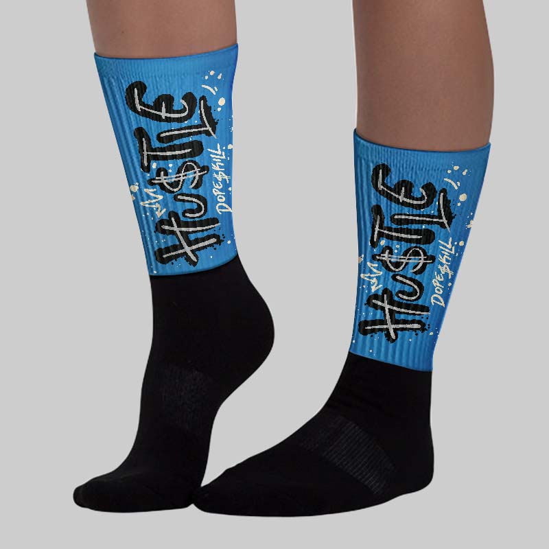 Rare Air 3s DopeSkill Sublimated Sock Hustle Graphic - Image 3