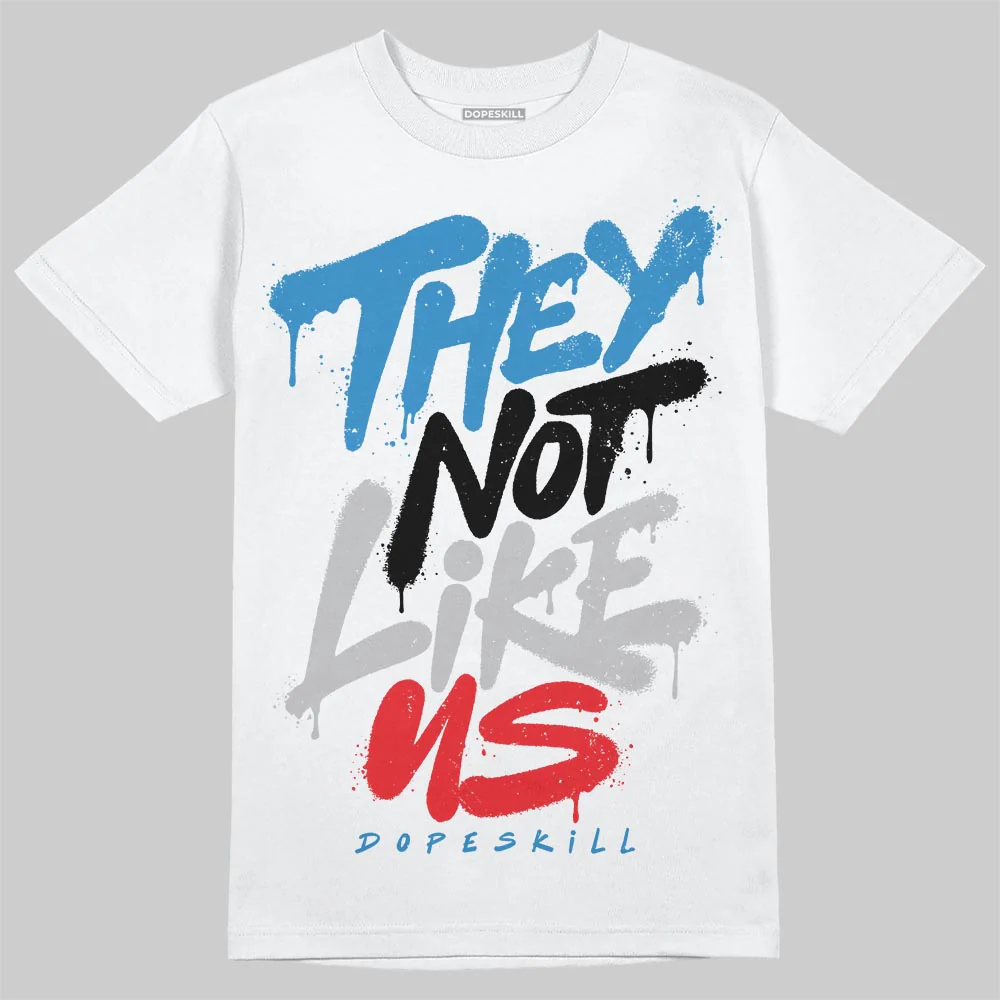 Rare Air 3s DopeSkill T-Shirt They Not Like Us Graphic - Image 2