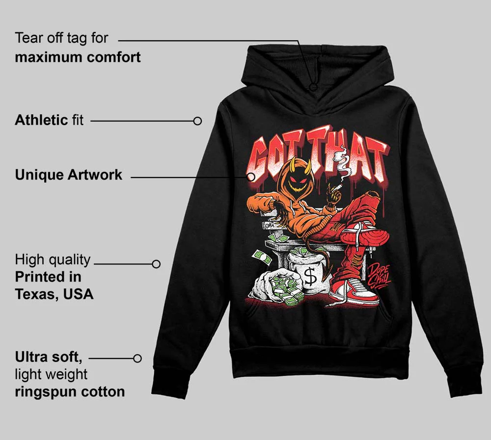 Red Collection DopeSkill Hoodie Sweatshirt Got That Graphic - Image 4