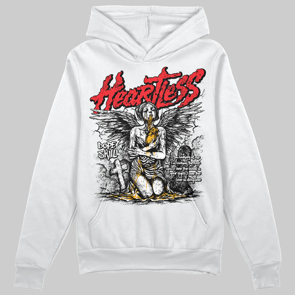 Red Collection DopeSkill Hoodie Sweatshirt Heartless Graphic - Image 2