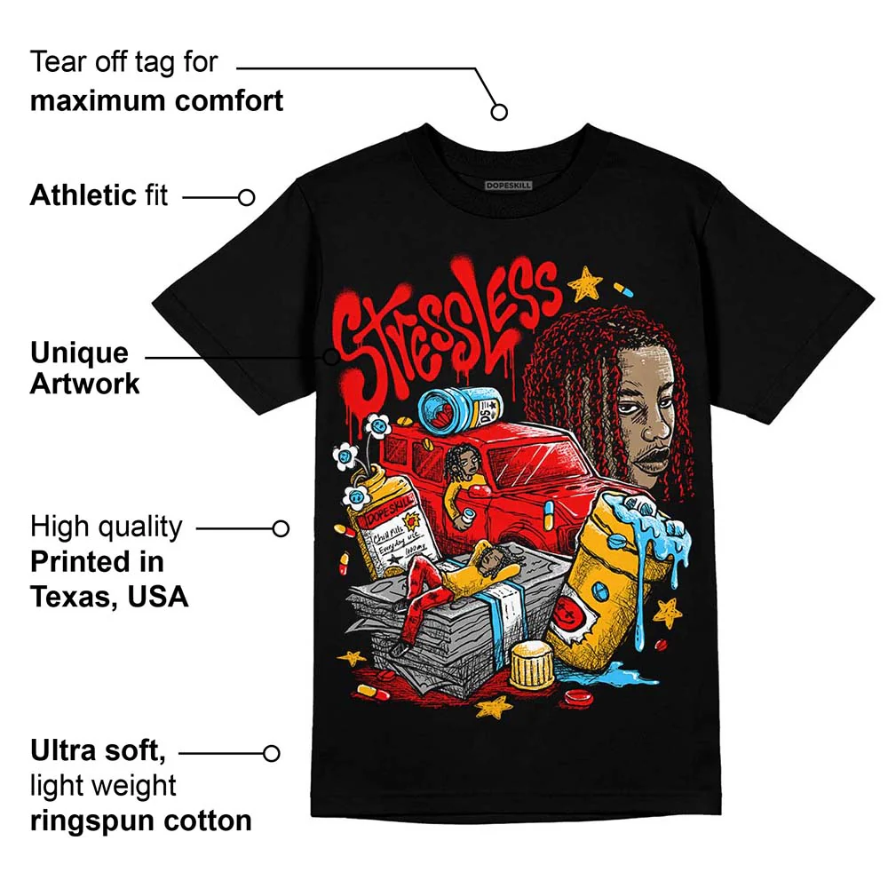 Red Collection DopeSkill T-Shirt Stressless Graphic - Image 3
