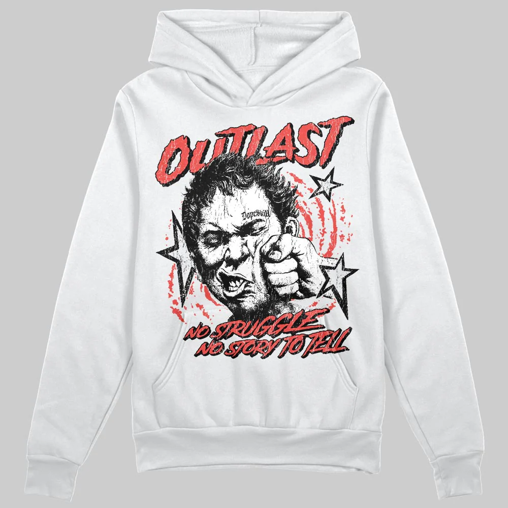 Red 'Outlast' DopeSkill Graphic Hoodie - Image 2