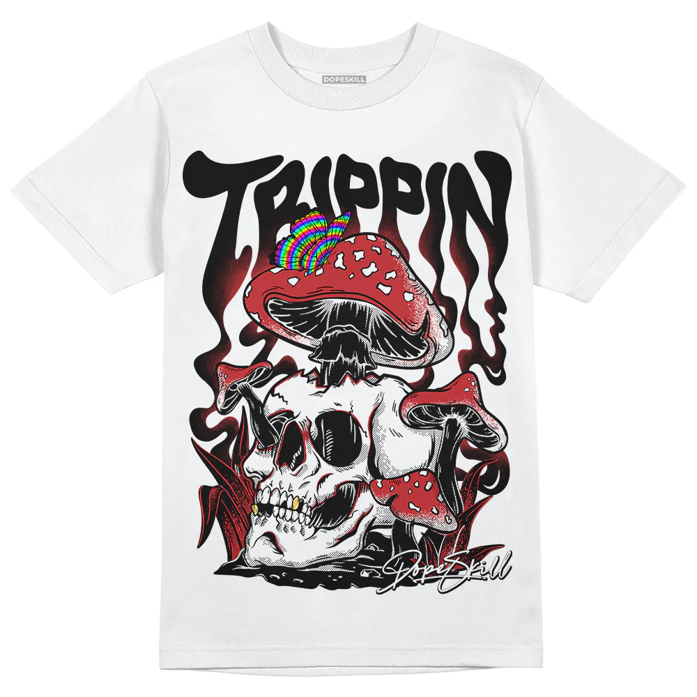 Red Taxi 12s DopeSkill T-Shirt Trippin Graphic