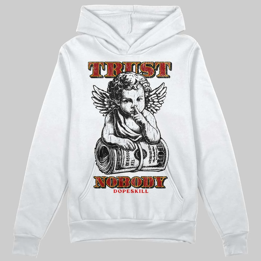 Red 'Trust Nobody' DopeSkill Graphic Hoodie - Image 2