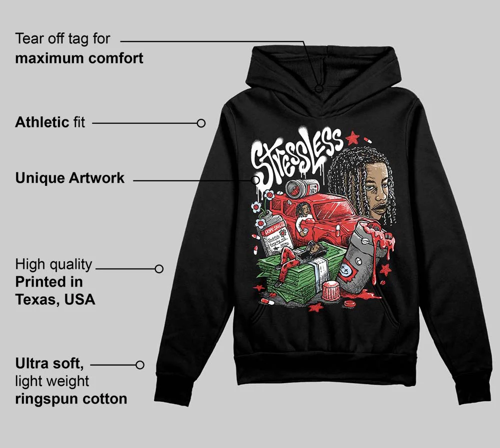 Reverse Infrared 6s DopeSkill Hoodie Sweatshirt Stressless Graphic - Image 3