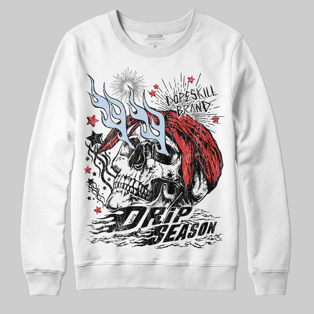 Reverse Infrared 6s DopeSkill Sweatshirt Drip Season Graphic - Image 2