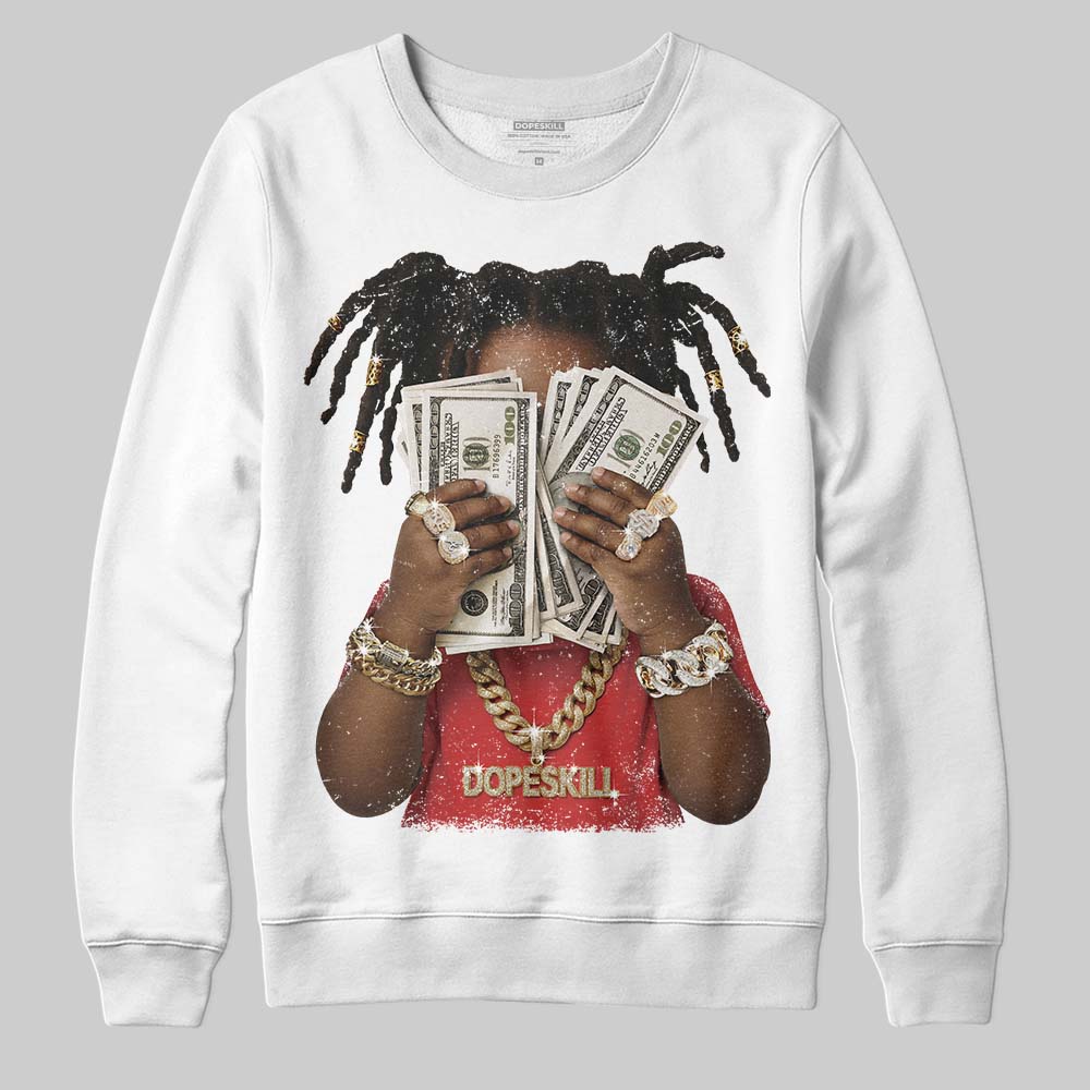 Reverse Infrared 6s DopeSkill Sweatshirt Rich Youth Graphic - Image 2