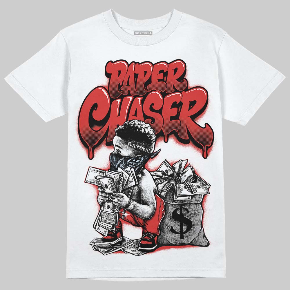 Reverse Infrared 6s DopeSkill T-Shirt Paper Chaser Boy Graphic - Image 2