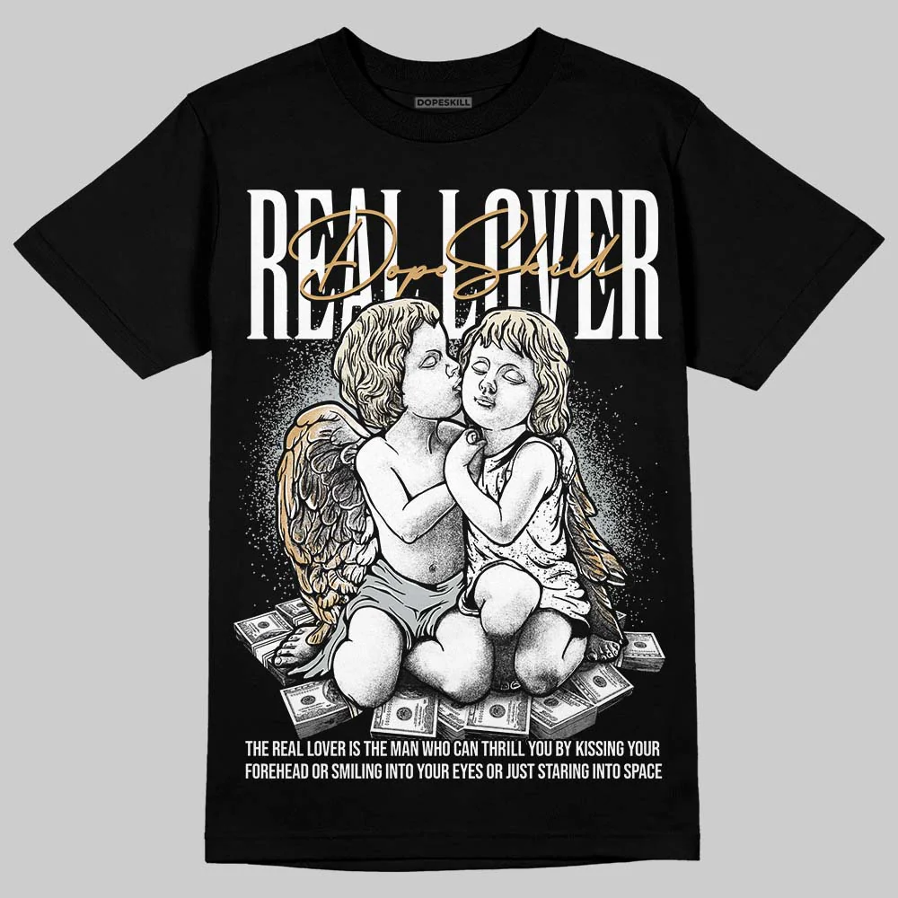 Reverse Metallic 5s DopeSkill T-Shirt Real Lover Graphic - Image 2
