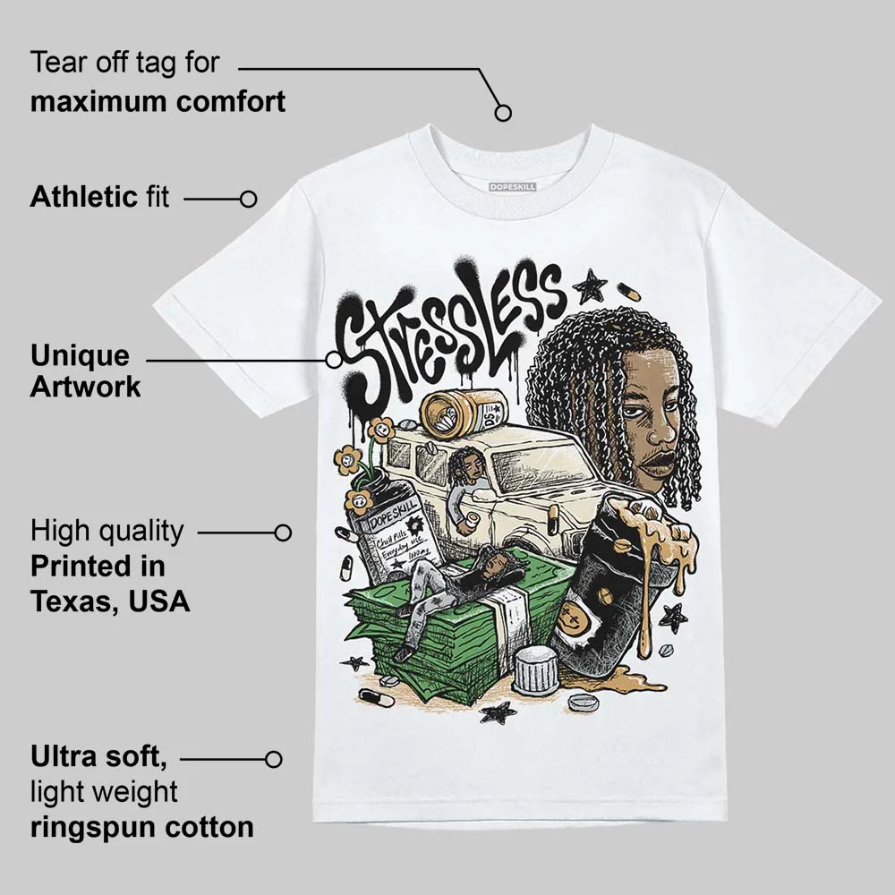 Reverse Metallic 5s DopeSkill T-Shirt Stressless Graphic - Image 3