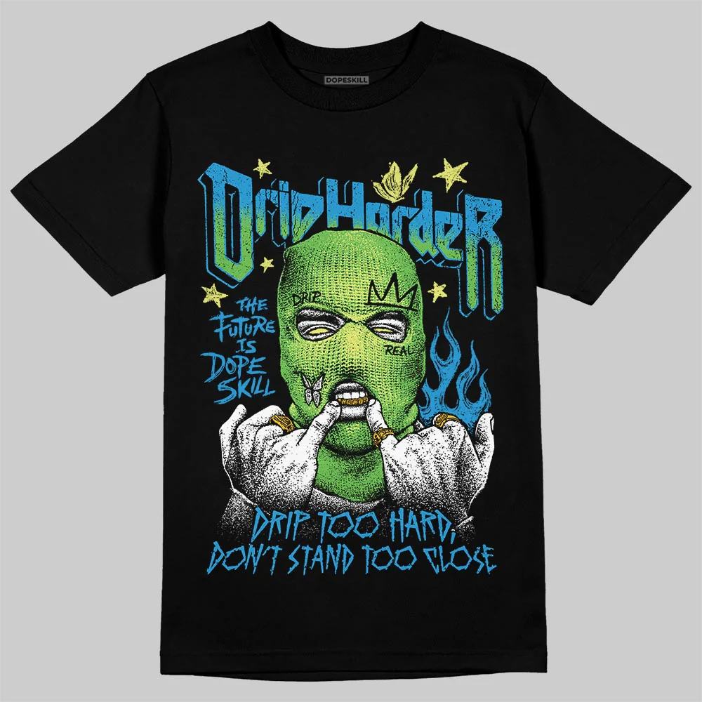 Royal Blue Collection DopeSkill T-Shirt Drip Harder Graphic - Image 2