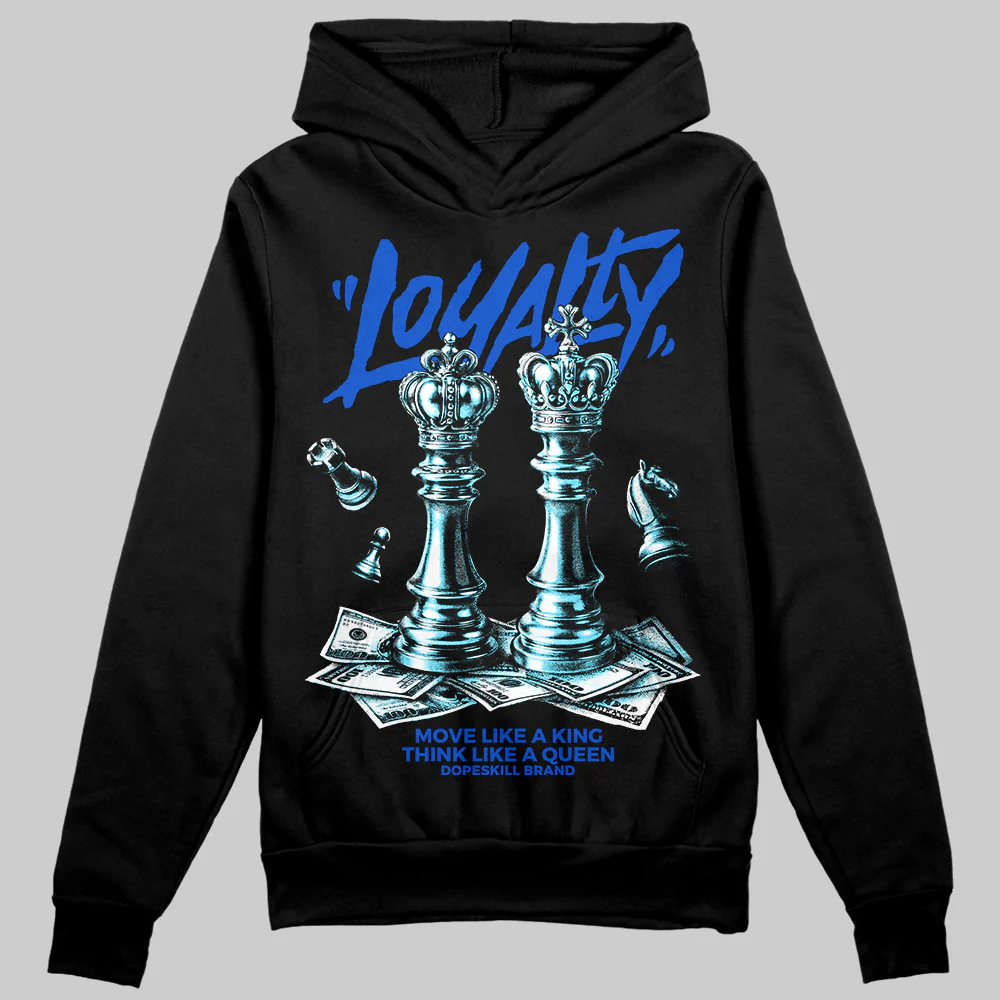 Royal Blue 'Loyalty' DopeSkill Graphic Hoodie - Image 2