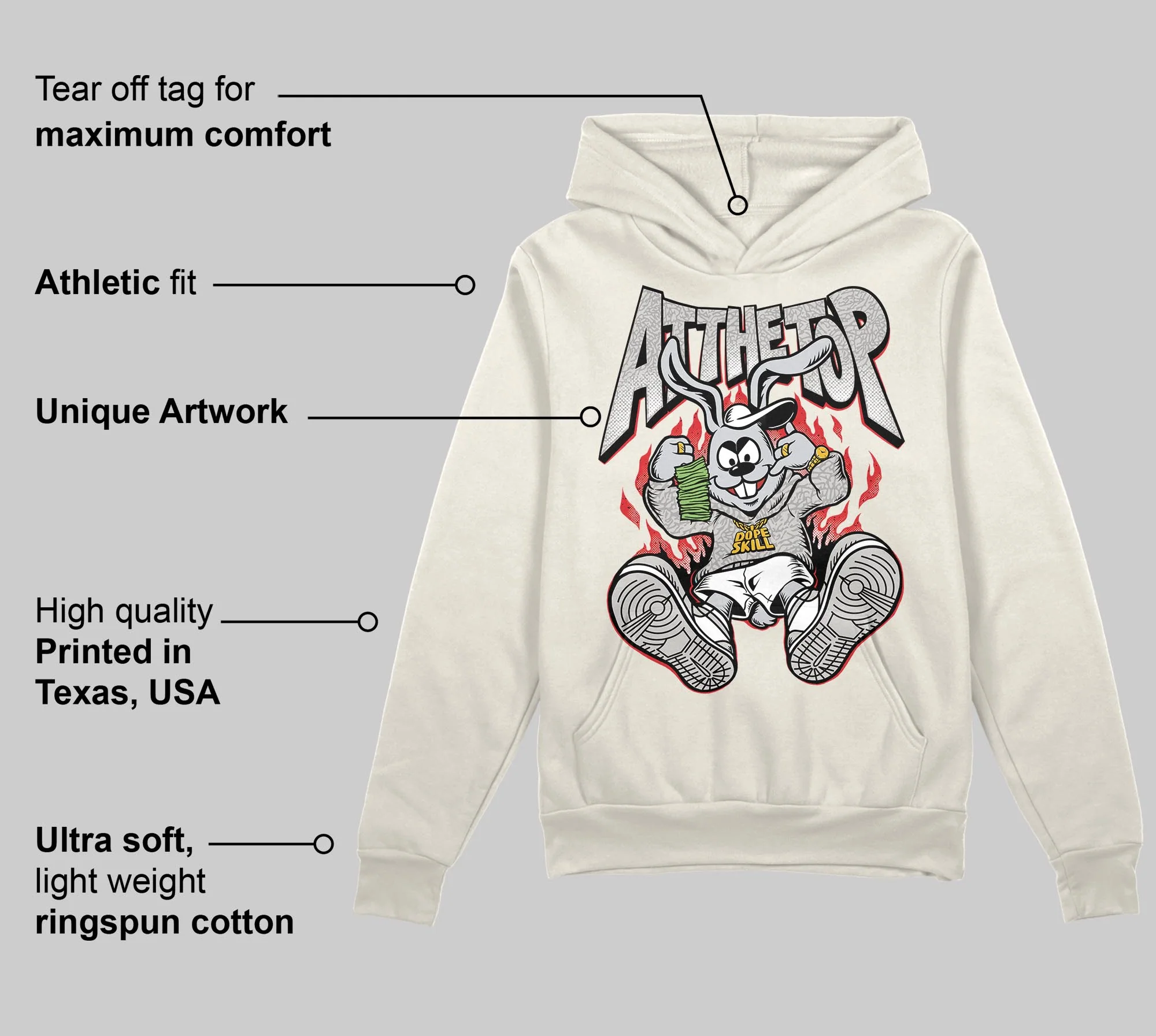 Sail 1s OG DopeSkill Hoodie Sweatshirt At The Top Graphic - Image 2