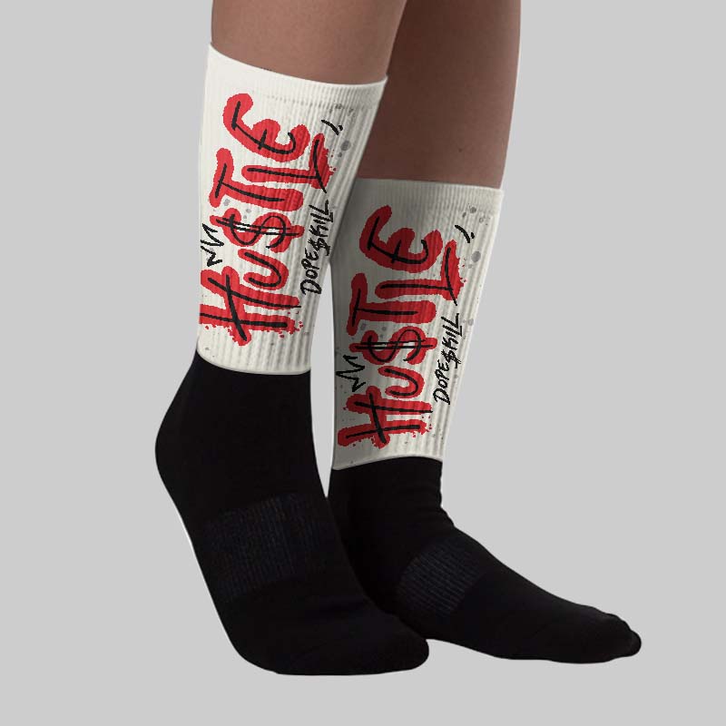 Sail 1s OG DopeSkill Sublimated Sock Hustle Graphic - Image 2